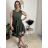 Šaty elegantní letní bez rukávu dámské (S/M/L ONE SIZE) ITALSKÁ MÓDA IM322SIMONE