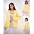 Women's Slim Extended Long Sleeve Jacket (S/M ONE SIZE) ITALIAN FASHION IMPLI2234630