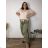 Women's Summer Long Harem Pants (42/44/46 ONE SIZE) ITALIAN FASHION IM424361