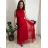Langes, glitzerndes, ärmelloses Partykleid aus Tüll für Damen (S/M/L, Einheitsgröße) ITALIAN FASHION IMWKY252567 Königsblau S / M / L