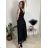 Sommerkleid Carmen aus Musselin für Damen (Einheitsgröße S/M) ITALIAN FASHION IMWE231506