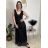 Sommerkleid Carmen aus Musselin für Damen (Einheitsgröße S/M) ITALIAN FASHION IMWE231506