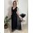 Sommerkleid Carmen aus Musselin für Damen (Einheitsgröße S/M) ITALIAN FASHION IMWE231506