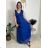 Sommerkleid Carmen aus Musselin für Damen (Einheitsgröße S/M) ITALIAN FASHION IMWE231506