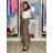Nohavice dlhé elegantné dámske nadrozmer (S/M - M/L - XL/2XL) MIEGO MIE262539