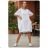 Elegante, lange Jogginghose für Damen (Einheitsgröße S/M/L) ITALIAN FASHION IMD23634