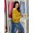 Übergroßer Pullover mit schrägen langen Ärmeln für Damen in Übergröße (48/50/52 EINHEITSGRÖSSE) ITALIAN FASHION IM424509XL