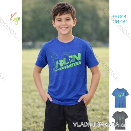 Tričko funkčné krátky rukáv dorast chlapčenské (134-164) KUGO FH9614
