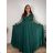 Elegant formal dress, elegant women's (S/M ONE SIZE) ITALIAN FASHION FMPCH269417/DUR 5XL dark emerald