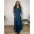 Elegant formal dress, elegant women's (S/M ONE SIZE) ITALIAN FASHION FMPCH269417/DUR 5XL modrá petrolejová