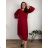 Women's Long Chiffon Short Sleeve Dress (S/M ONE SIZE) ITALIAN FASHION IMWGM23456