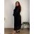 Women's Long Chiffon Short Sleeve Dress (S/M ONE SIZE) ITALIAN FASHION IMWGM23456