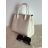 Kabelka dámská (23x30) TESSRA KABELKY TES26225H60701/DUR ONE SIZE béžová