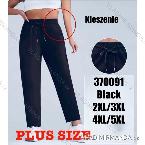 Tepláky dlouhé sportovní dámské nadrozměr (2XL/3XL - 4XL/5XL) MIEGO MIE26370091