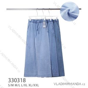 Kalhoty riflové dámské nadrozměr (S/M - M/L - L/XL - XL/2XL) MIEGO MIE26330318