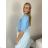 Sveter úpletový krátký rukáv dámsky (S/M/L ONE SIZE) TALIANSKA MÓDA IMSM2625086