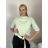 Sveter úpletový krátký rukáv dámsky (S/M/L ONE SIZE) TALIANSKA MÓDA IMSM2625086