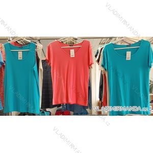 Tričko krátky rukáv dámske nadrozmer (M-3XL) NAN26002