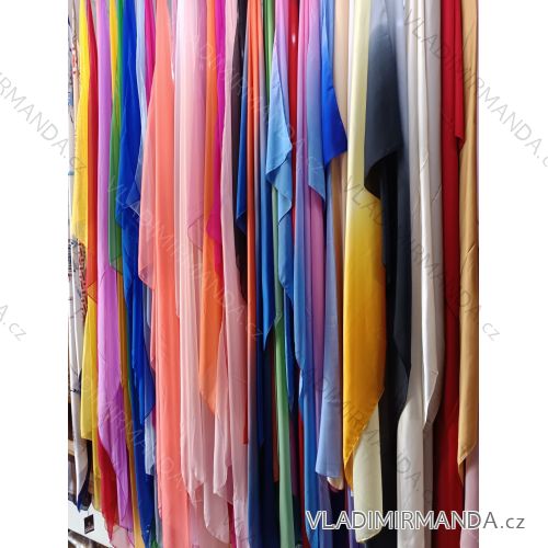 Šála saténová maxi dlouhá dámská (ONE SIZE) DELFIN DEL26004