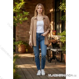 Elegante, lange Jogginghose für Damen (Einheitsgröße S/M/L) ITALIAN FASHION IMD23634