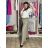Kalhoty volnočasové s páskem dámské (S/M/L ONE SIZE) ITALSKÁ MÓDA IMSM261119