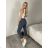Women's long leather pants (S/M ONE SIZE) ITALIAN FASHION IMPLI2312199