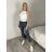 Women's long leather pants (S/M ONE SIZE) ITALIAN FASHION IMPLI2312199