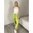 Women's long leather pants (S/M ONE SIZE) ITALIAN FASHION IMPLI2312199