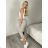 Kalhoty dlouhé strečové dámské (M/L ONE SIZE) ITALSKÁ MÓDA IMD23311