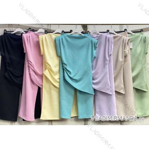 Ärmellose Jacke mit langen Ärmeln (uni sl) ITALIENISCHE Mode IMC17326