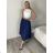 Women's Oversized Knitted Long Sleeve Sweater (S/M ONE SIZE) ITALIAN FASHION IMSN2416125