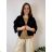 Cardigan krátký 3/4 rukáv dámsky nadrozmer (48/50/52 ONE SIZE) TALIANSKA MÓDA IMSM260028