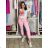 Nohavice strečové dlhé dámske PANTALONE  (S/M/L ONE SIZE) IMPOZ25LV-6318
