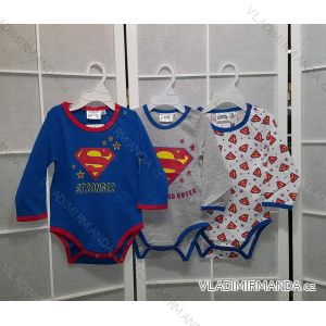 Body dlouhý rukáv superman kojenecké chlapecké (3-24 měsíců) TV MANIA 161164