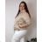 Women's Oversized Knitted Long Sleeve Sweater (S/M ONE SIZE) ITALIAN FASHION IMSN2416125 50/52/54 zelená mintova