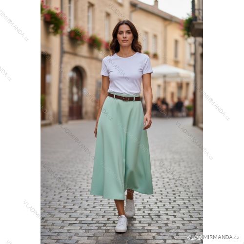 Elegante, lange Jogginghose für Damen (Einheitsgröße S/M/L) ITALIAN FASHION IMD23634