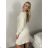Warmes Langarm-Strickkleid für Damen (Einheitsgröße S/M) ITALIAN FASHION IMD221070