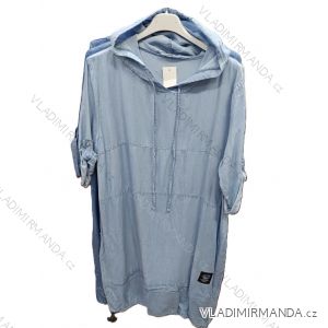 Women's Oversized Knitted Long Sleeve Sweater (S/M ONE SIZE) ITALIAN FASHION IMSN2416125