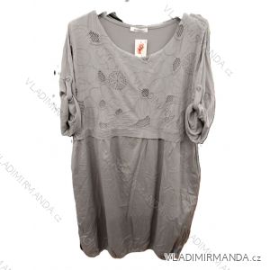 Women's Oversized Knitted Long Sleeve Sweater (S/M ONE SIZE) ITALIAN FASHION IMSN2416125