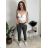 Übergroßer gestrickter Langarmpullover für Damen (S/M EINHEITSGRÖSSE) ITALIAN FASHION IMSN2416125