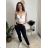 Übergroßer gestrickter Langarmpullover für Damen (S/M EINHEITSGRÖSSE) ITALIAN FASHION IMSN2416125