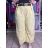 Summer dress oval short sleeve women's oversized (50/52/54 ONE SIZE) ITALIAN FASHION IM425011 S / M / L žlutá