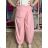 Kalhoty dlouhé elegantní dámské JITKA (S/M/L ONE SIZE) ITALSKÁ MÓDA IM426070/DU S/M/L světle modrá