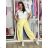Kalhoty dlouhé elegantní dámské JITKA (S/M/L ONE SIZE) ITALSKÁ MÓDA IM426070/DU S/M/L světle modrá