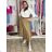 Women's Elegant Oversize Long Sweatpants (S/M/L ONE SIZE) ITALIAN FASHION IMD23634