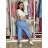 Sommerkleid oval Kurzarm Damen Übergröße (50/52/54 Einheitsgröße) ITALIAN FASHION IM425011