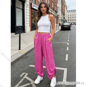 Summer dress oval short sleeve women's oversized (50/52/54 ONE SIZE) ITALIAN FASHION IM425011