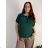 Sommerkleid oval Kurzarm Damen Übergröße (50/52/54 Einheitsgröße) ITALIAN FASHION IM425011