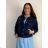 Women's denim jeans jacket MOON (S-2xl) MOON GIRL MOG26GY1158 2XL dark blue