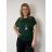 Summer dress oval short sleeve women's oversized (50/52/54 ONE SIZE) ITALIAN FASHION IM425011